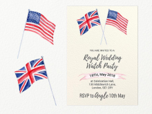 83 Printable Royal Wedding Party Invitation Template for Ms Word for Royal Wedding Party Invitation Template