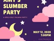 83 The Best Pajama Party Invitation Template Maker by Pajama Party Invitation Template