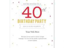 84 Best Birthday Invitation Template For Word Formating with Birthday Invitation Template For Word