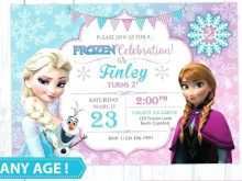 84 Best Frozen Party Invitation Template Download Formating by Frozen Party Invitation Template Download