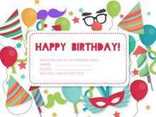 84 Create Baby Birthday Invitation Card Template Vector in Photoshop for Baby Birthday Invitation Card Template Vector
