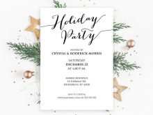 84 Customize Holiday Party Invitation Template in Word for Holiday Party Invitation Template