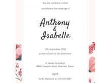 84 Customize Our Free Free Blank Template For Wedding Invitation Maker with Free Blank Template For Wedding Invitation