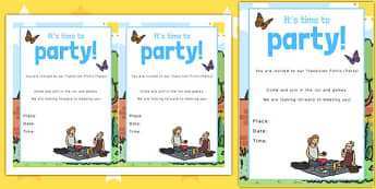 84 Format Ks1 Party Invitation Template For Free by Ks1 Party Invitation Template