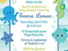 84 Free Printable Under The Sea Birthday Party Invitation Template in Photoshop by Under The Sea Birthday Party Invitation Template