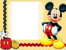 84 How To Create Mickey Mouse Clubhouse Blank Invitation Template Free Download for Ms Word with Mickey Mouse Clubhouse Blank Invitation Template Free Download