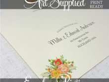 84 Report Wedding Invitation Envelope Setup Maker with Wedding Invitation Envelope Setup