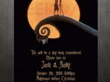 84 Standard Jack And Sally Wedding Invitation Template in Word for Jack And Sally Wedding Invitation Template