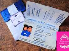 84 Standard Passport Wedding Invitation Template Maker by Passport Wedding Invitation Template