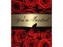 84 The Best Wedding Invitation Templates Red And Gold Layouts by Wedding Invitation Templates Red And Gold