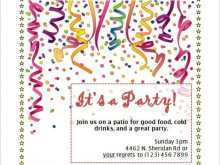 85 Customize Office Party Invitation Template Free For Free with Office Party Invitation Template Free