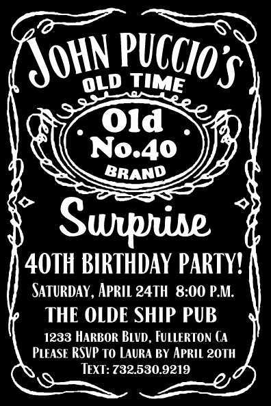 85 Format Jack Daniels Birthday Invitation Template Free With Stunning Design by Jack Daniels Birthday Invitation Template Free
