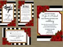 85 Format Wedding Invitation Templates Red And Gold Photo with Wedding Invitation Templates Red And Gold