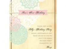 85 How To Create Vintage Birthday Invitation Template Free PSD File with Vintage Birthday Invitation Template Free