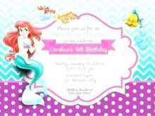 85 Online Little Mermaid Birthday Invitation Template Free Download for Little Mermaid Birthday Invitation Template Free