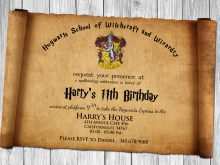 85 Visiting Free Harry Potter Birthday Invitation Template Download by Free Harry Potter Birthday Invitation Template