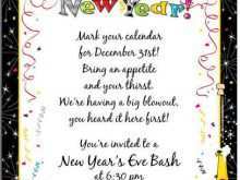 86 Adding New Year Party Invitation Card Template PSD File by New Year Party Invitation Card Template
