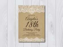 86 Adding Vintage Birthday Invitation Template Free in Word by Vintage Birthday Invitation Template Free