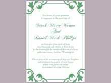 86 Best Wedding Invitation Template Green PSD File by Wedding Invitation Template Green