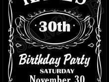86 Creating Jack Daniels Party Invitation Template Free Now with Jack Daniels Party Invitation Template Free