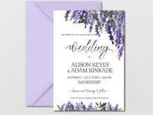 86 Format Wedding Invitation Templates Lilac in Photoshop by Wedding Invitation Templates Lilac