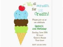 86 Printable Ice Cream Party Invitation Template Free Maker for Ice Cream Party Invitation Template Free