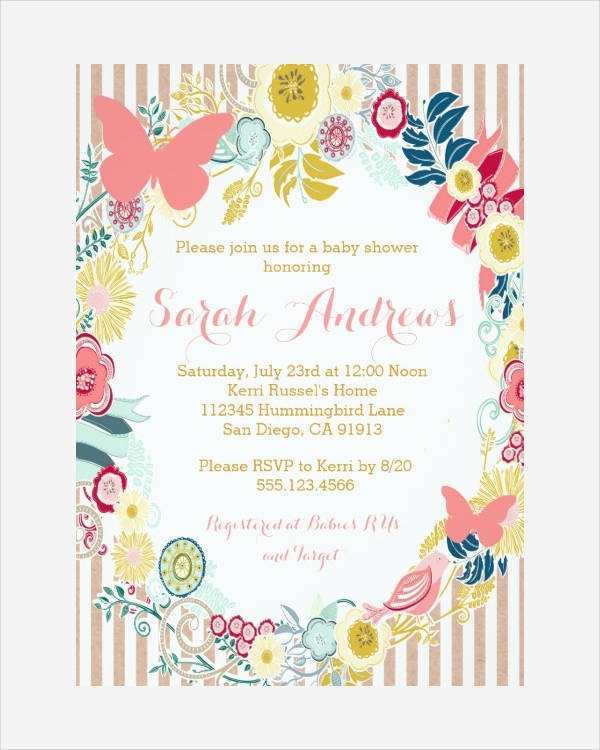 86 Report Birthday Invitation Butterfly Template With Stunning Design for Birthday Invitation Butterfly Template