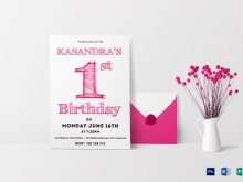 Invitation Card Format For Birthday