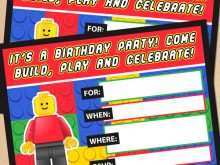 87 Create Lego Party Invitation Template Layouts with Lego Party Invitation Template