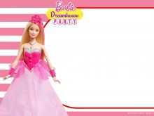 87 Creative Birthday Invitation Barbie Template Photo for Birthday Invitation Barbie Template