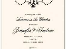 87 Format Example Invitation Dinner Party With Stunning Design for Example Invitation Dinner Party