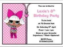 87 Free Lol Birthday Invitation Template Now with Lol Birthday Invitation Template