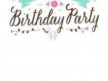 87 How To Create Birthday Party Invitation Template Word Free Templates by Birthday Party Invitation Template Word Free