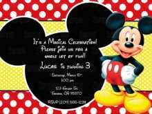 87 How To Create Mickey Mouse Invitation Card Blank Template Maker by Mickey Mouse Invitation Card Blank Template