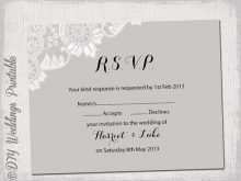 87 Standard Wedding Invitation Template Rsvp in Word for Wedding Invitation Template Rsvp