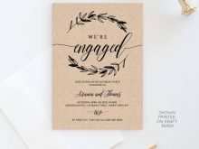 88 Adding Engagement Party Invitation Template Layouts by Engagement Party Invitation Template