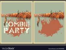 88 Blank Free Zombie Party Invitation Template Now by Free Zombie Party Invitation Template