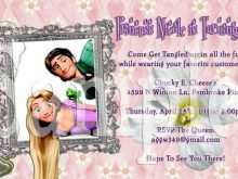 88 Blank Rapunzel Birthday Invitation Template Layouts by Rapunzel Birthday Invitation Template