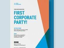 88 Customize Our Free Corporate Party Invitation Template For Free with Corporate Party Invitation Template