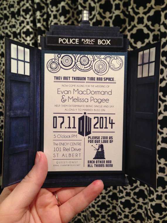 88 Format Doctor Who Wedding Invitation Template PSD File for Doctor Who Wedding Invitation Template
