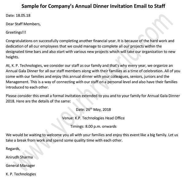 88 Free Dinner Invitation Letter Template Formating by Dinner Invitation Letter Template