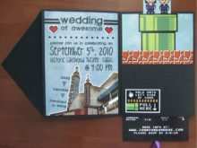 88 How To Create Nerdy Wedding Invitation Template With Stunning Design for Nerdy Wedding Invitation Template