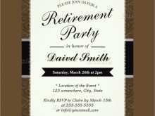 88 Online Retirement Party Invitation Template Ms Word With Stunning Design by Retirement Party Invitation Template Ms Word