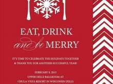 Work Xmas Party Invitation Template