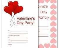 89 Creating Valentine Party Invitation Template Templates by Valentine Party Invitation Template
