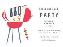 Neighborhood Party Invitation Template