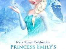 Birthday Invitation Template Frozen