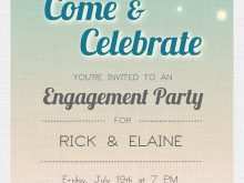 89 Customize Engagement Party Invitation Template Templates with Engagement Party Invitation Template