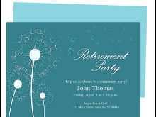 89 Free Retirement Party Invitation Template Ms Word With Stunning Design for Retirement Party Invitation Template Ms Word