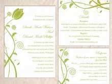 89 Printable Wedding Invitation Template Green Templates for Wedding Invitation Template Green